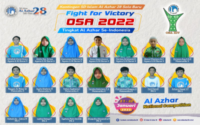 Mohon Doa Kontingen OSA  2022 SD Islam Al Azhar 28 Solo Baru