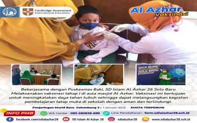 Al Azhar Siap Vaksinasi